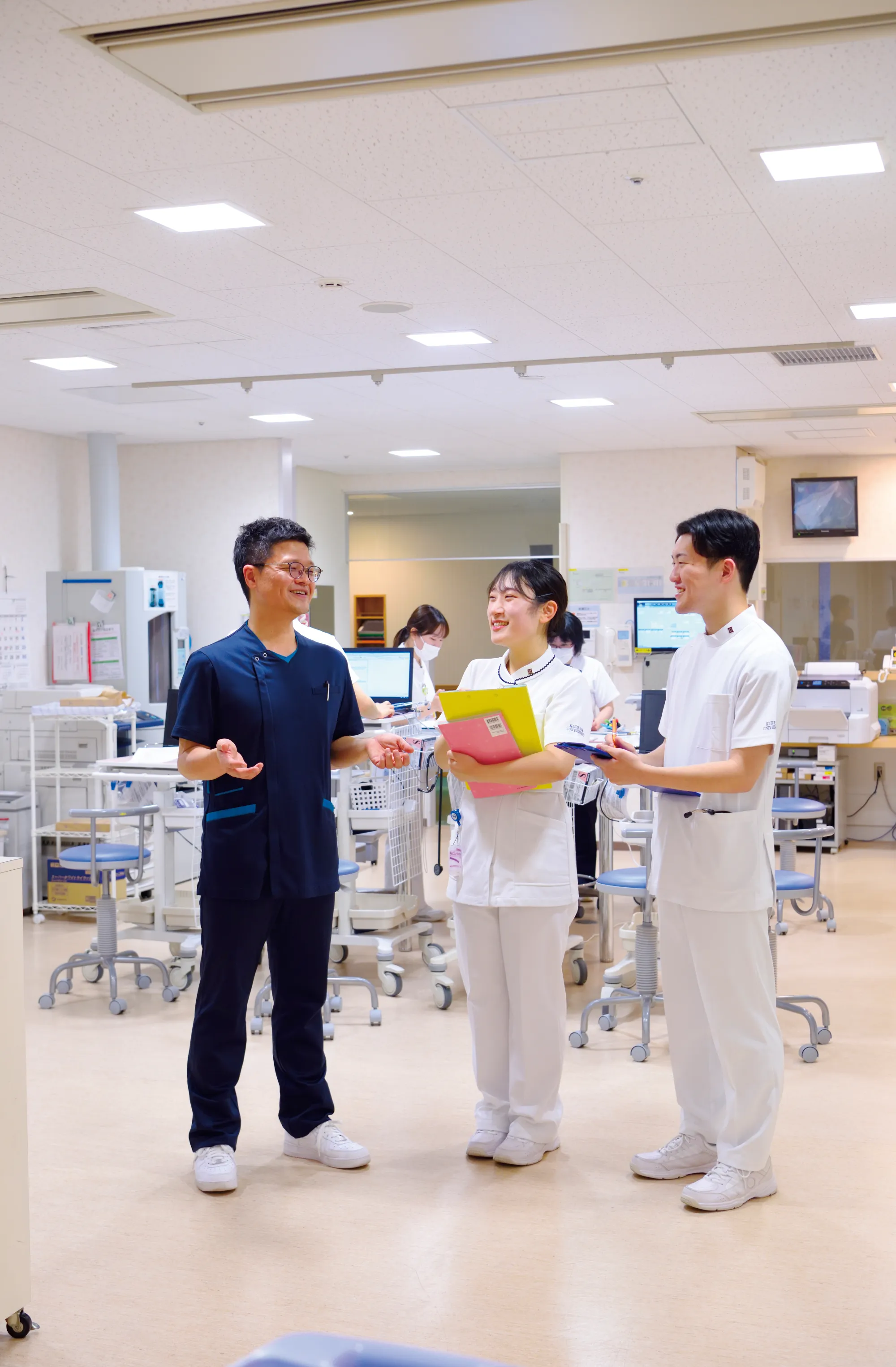 最先端の医療環境で学ぶ実践教育